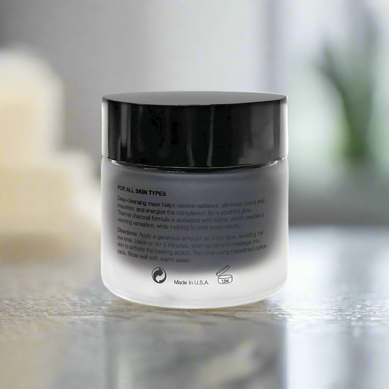 Midnight Bloom Charcoal Glow Mask